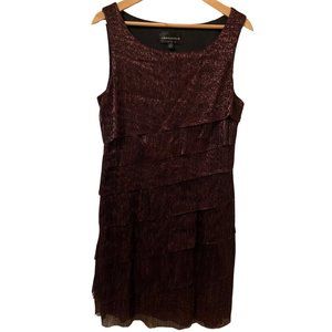 Flapper-Style Evening Dress - Size 12